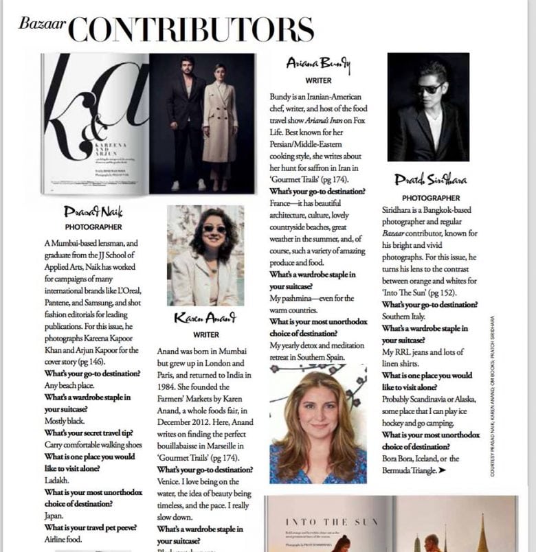 Ariana Bundy Harper's Bazaar